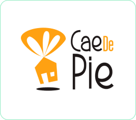 Cae de Pie Logo